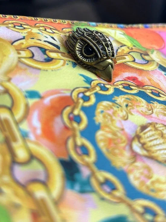 Kurt Geiger RARE London Small Scarf Print Wallet NWT - Picture 6 of 15